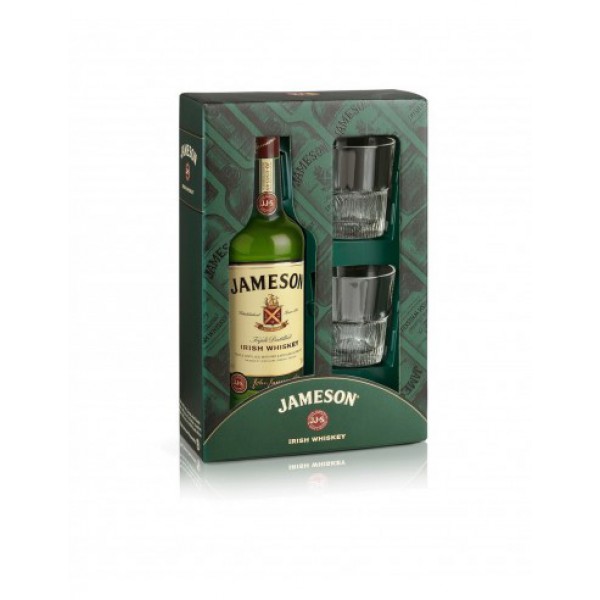 Виски Jameson 0.7л + 2 бокала 