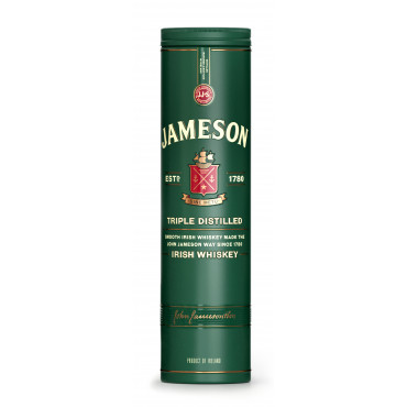 Виски Jameson 0.7л в металлическом тубусе 