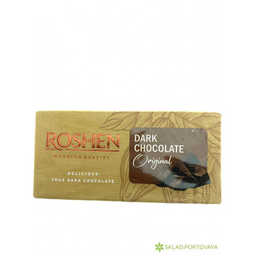 Шоколад  Roshen Original Черный 47% 90г