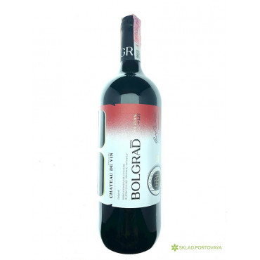 Вино Bolgrad Шато де вин красное полусладкое 1.5л
