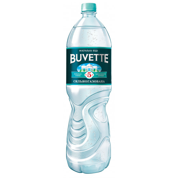 Минеральная вода Buvette 5 1.5л газ
