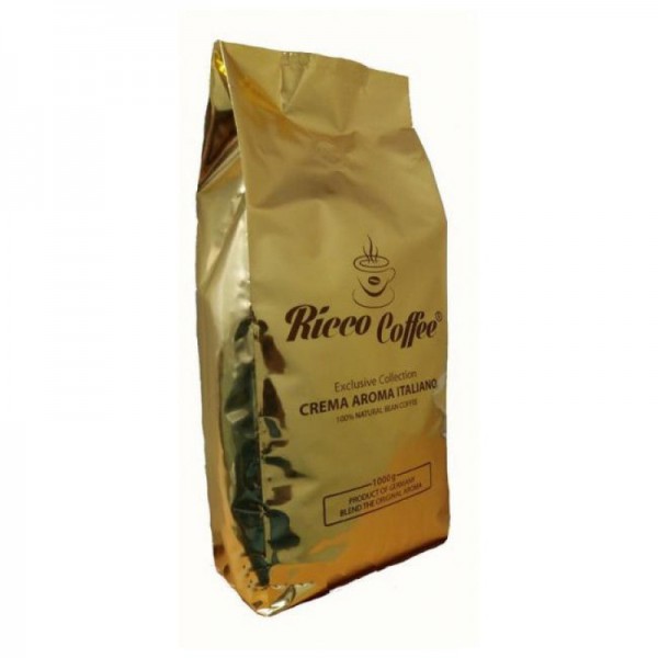 Кофе Ricco Coffee Crema Aroma Italiano зерно 250г