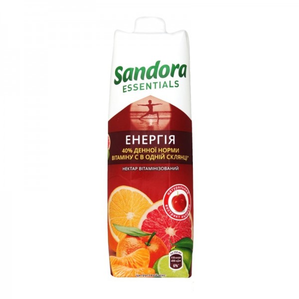 Сок Сандора Essentials Цитрусові фрукти 0.95л