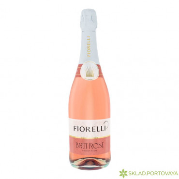 Вино игристое Fiorelli Brut Rose розовое 0.75л