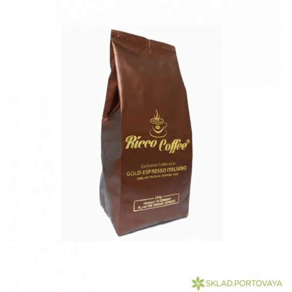 Кофе "Ricco Coffee" Gold Espresso зерно 75г