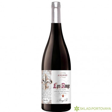 Вино Aujoux Lys Rouge красное сухое 0.75л