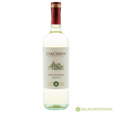Вино Giacondi Bianco белое сухое 0,75л 