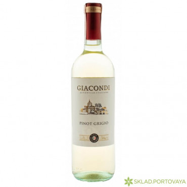 Вино Giacondi Pinot Grigio белое сухое 0,75л 