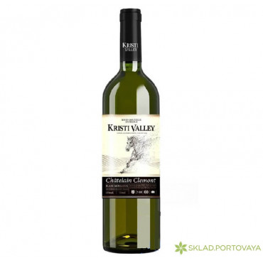 Вино Kristi Valley Chatelain Clemont белое полусладкое 0,75л