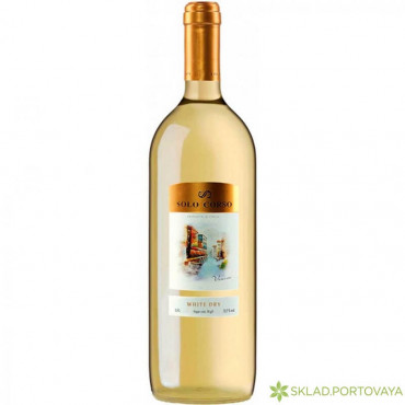 Вино Solo Corso Bianco белое сухое 1.5л
