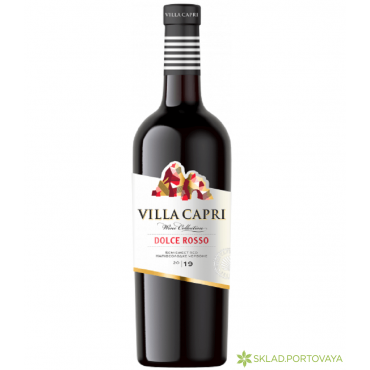 Вино Villa Capri Dolce Rosso красное полусладкое 0,75л