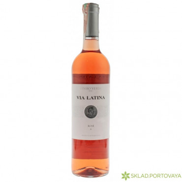 Вино Vinho Verde Latina Rosado розовое полусладкое 0,75л
