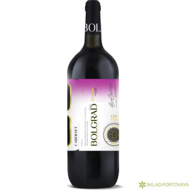 Вино Bolgrad Каберне красное сухое 1.5л