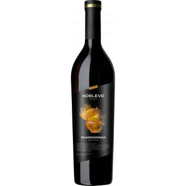 Вино Koblevo Select Шардоне біле сухе 0.75л