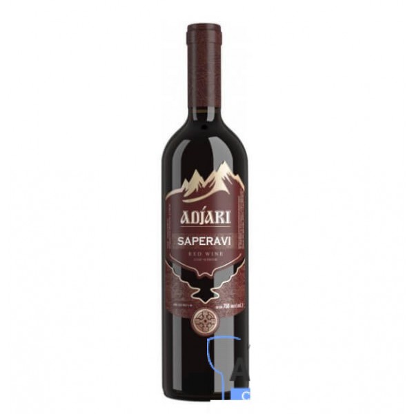 Вино Adjari Саперави красное сухое 0.75л