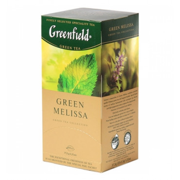 Чай Greenfield Green Melissa Мелисса 25/2г