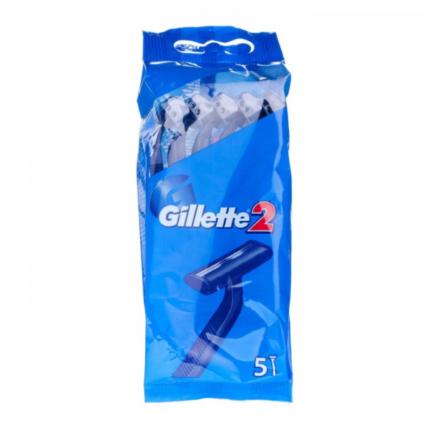 Станок для бриттья "Gillette 2" одноразовые 5шт