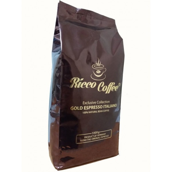 Кофе Ricco Coffee Gold Espresso зерно 250г