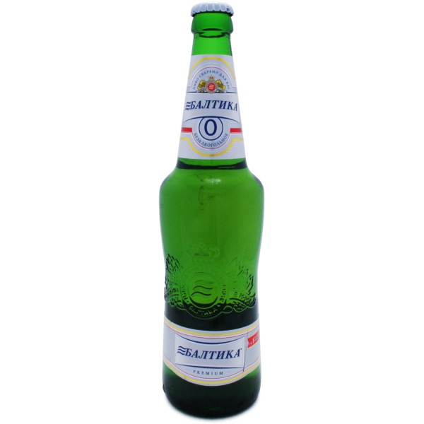 Пиво "Балтика" №0 без/алк 0.5л