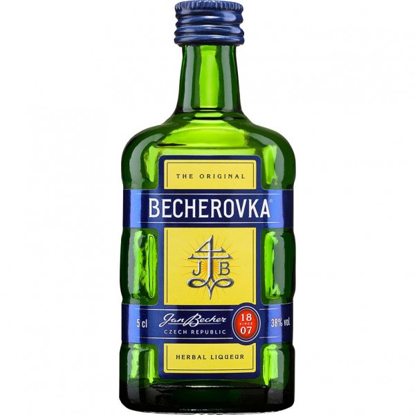Ликерная настойка на травах Becherovka 0.05л