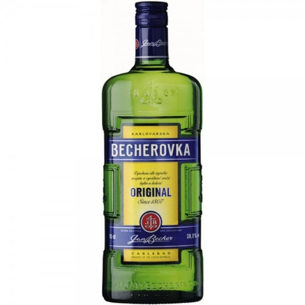 Ликерная настойка на травах Becherovka 0.7л
