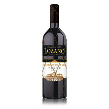 Вино Bodegas Lozano Lozano красное сухое 0.75л