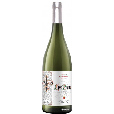 Вино Aujoux Lys Blanc белое полусладкое 0.75л