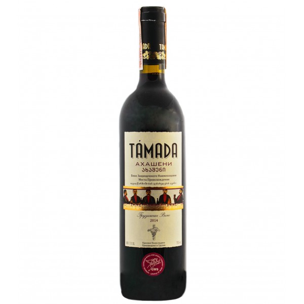 Вино Tamada Ахашени красное полусладкое 0.75л