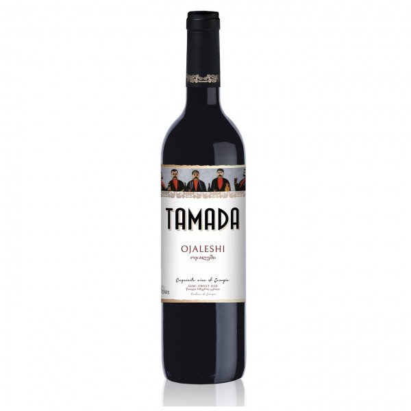 Вино Tamada Оджалеши красное полусладкое 0.75л