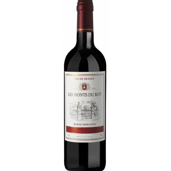 Вино Les Monts du Roy Rouge Moelleux красное полусладкое 0.75л