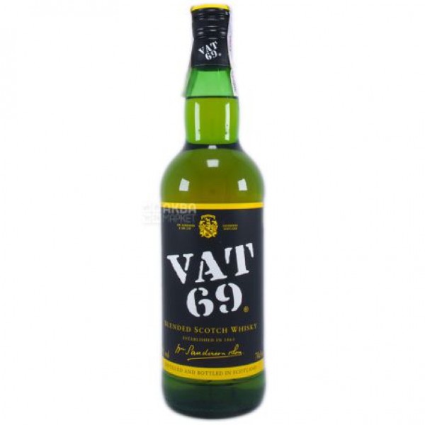 Виски Vat 69 выдержка 3 года 0.7л
