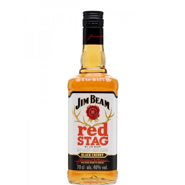 Бурбон  Jim Beam Red Stag  Black Cherry 0,7л  Выдержка 4 года  40%
