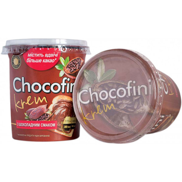 Паста Chocofini Krem с шоколадным вкусом 400 г